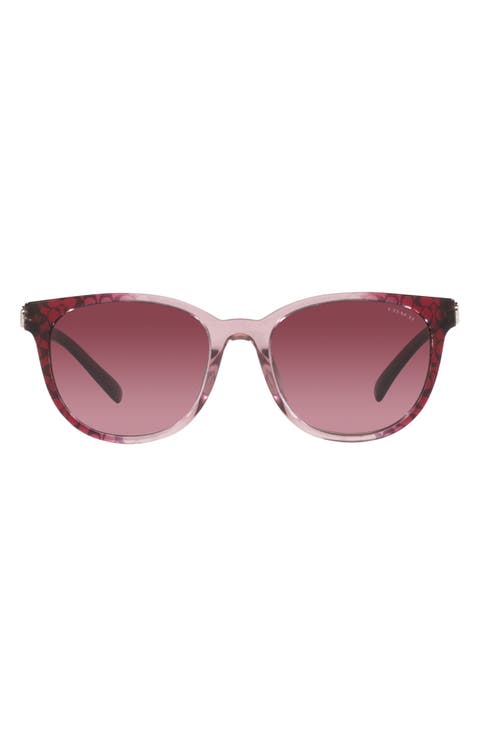 54mm Gradient Round Sunglasses