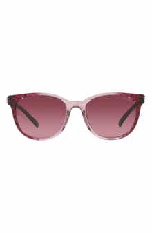 COACH 54mm Gradient Round Sunglasses