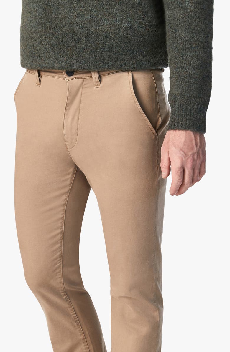 34 Heritage Charisma Relaxed Fit Straight Leg Flat Front Chinos, Alternate, color, Khaki Twill