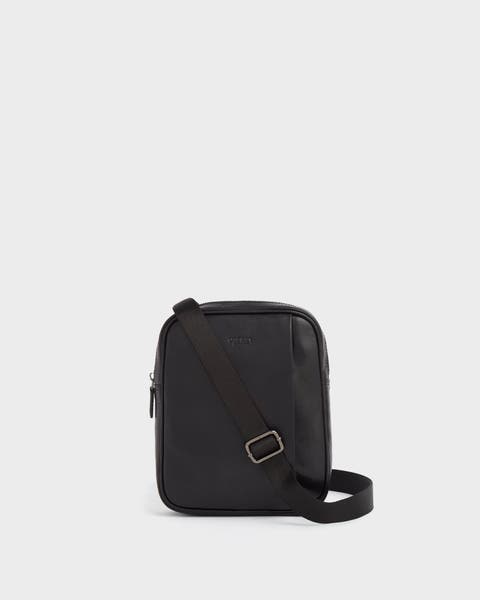 The Carter Small Leather 2 Way Messenger Bag