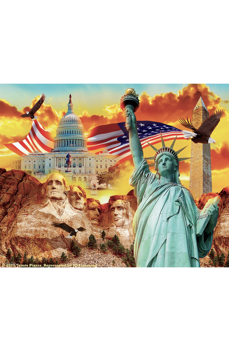 Sunsout Liberty 500 piece Jigsaw Puzzle for Adults, Alternate, color, Multicolor