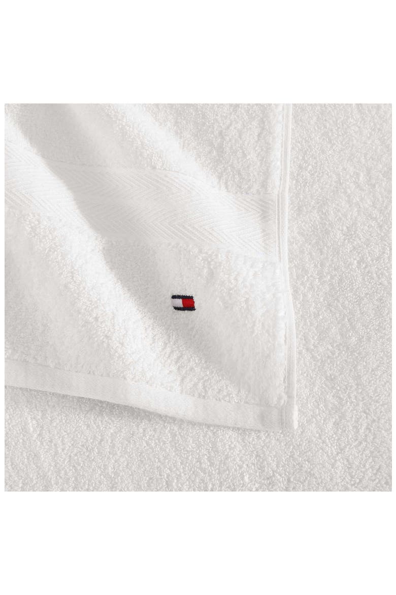 Modern American Terry 6-Piece Towel Set, Alternate, color, WHITE