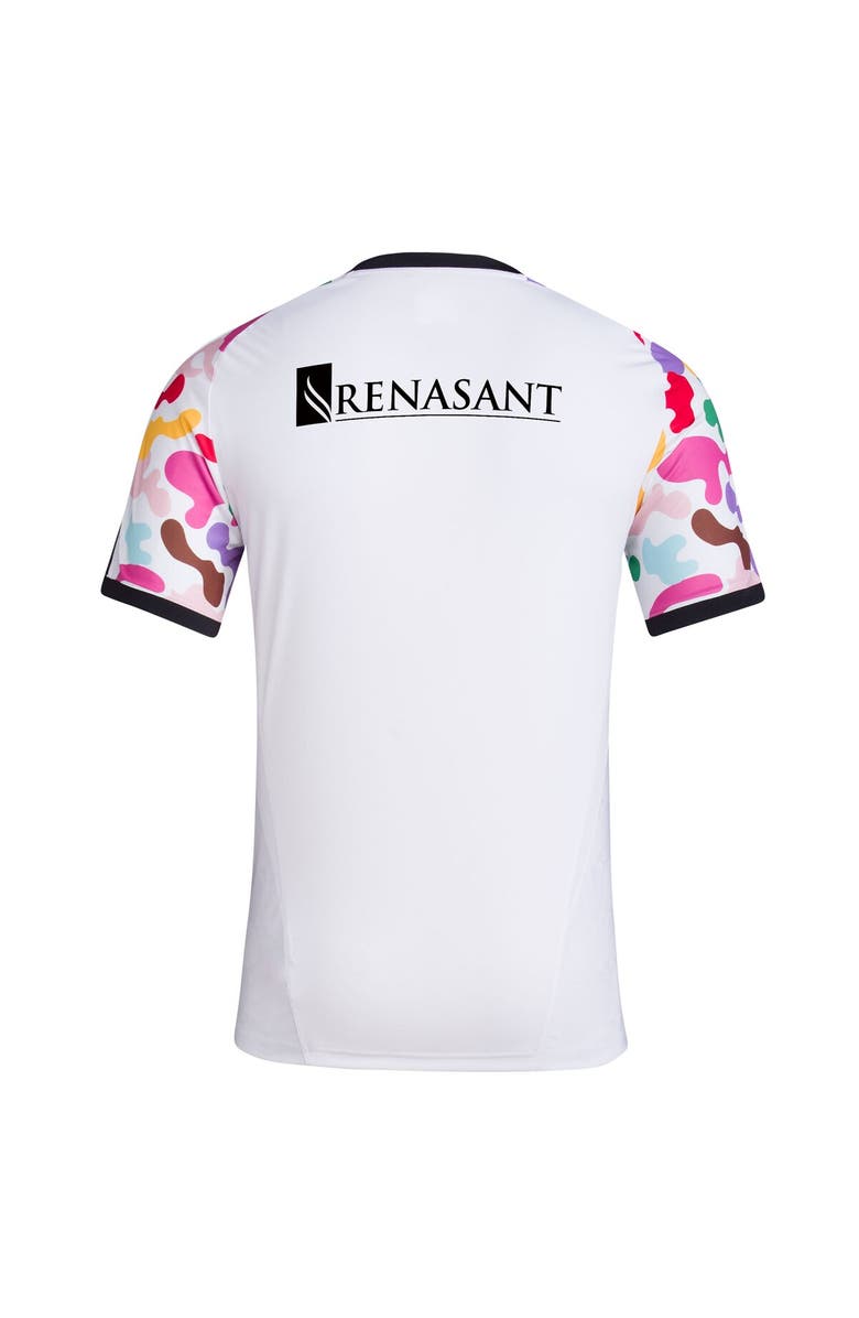 adidas Men's adidas White Nashville SC 2023 Pride Pre-Match Top, Alternate, color, 