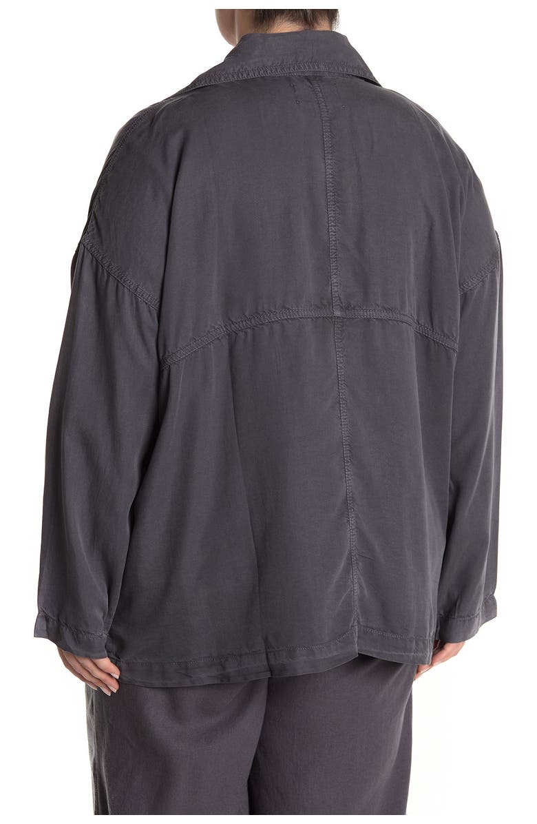 Caslon<sup>®</sup> Open Front Utility Jacket, Alternate, color,