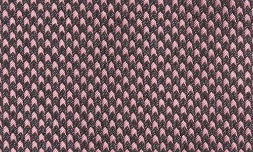 Tom Ford Microhoundstooth Silk Tie In Brown
