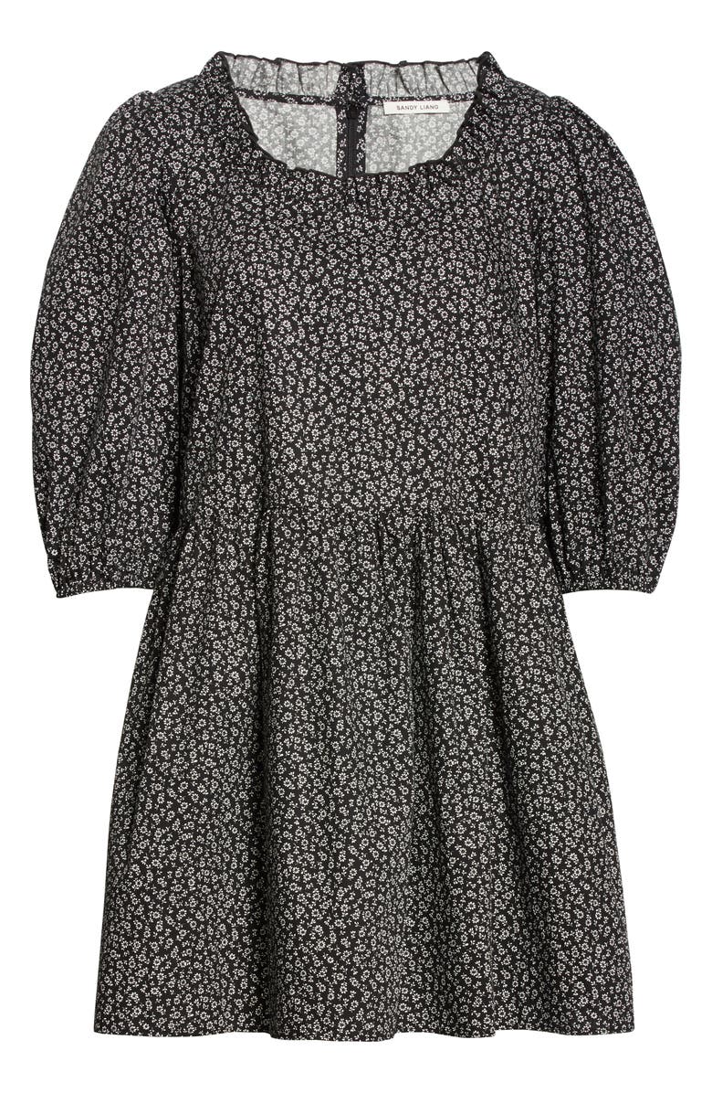 Sandy Liang Tilda Floral Minidress, Alternate, color,