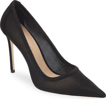 パンプス Stuart Weitzman STUART100BLK Pumps Pump Spazzolato Nero Stuart 100 Pump | Stuart Weitzman