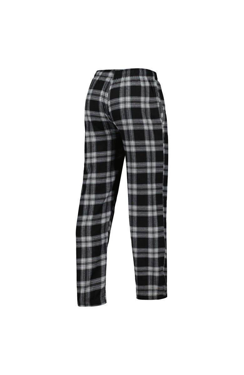 CONCEPTS SPORT Men's Concepts Sport Black/Gray Austin FC Takeaway Flannel Pants, Alternate, color, 