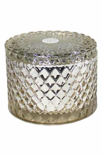 Etched Glass Candle