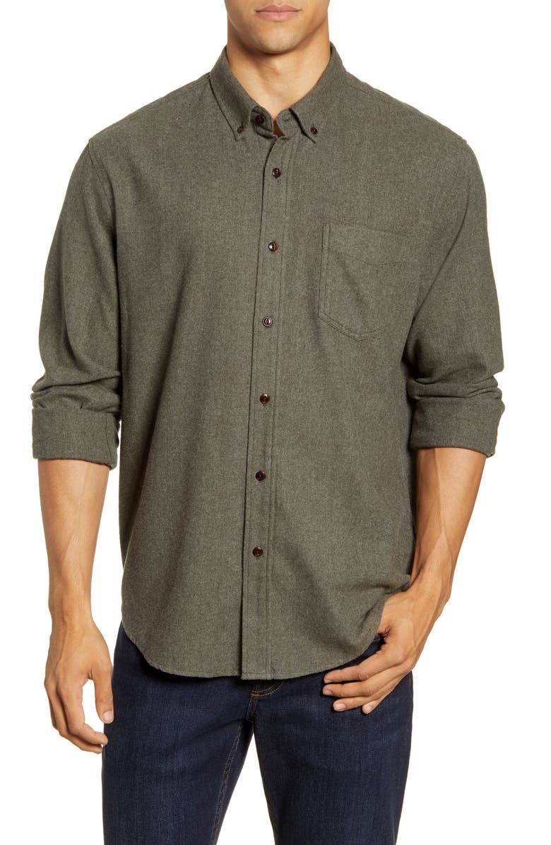 Rails Runson Regular Fit Button-Down Flannel Shirt, Main, color, 