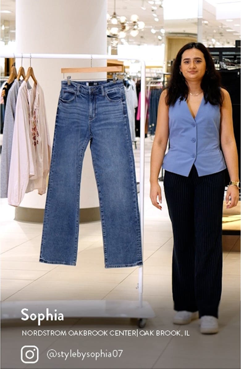Sienna High Waist Wide Leg Jeans, sales video thumbnail