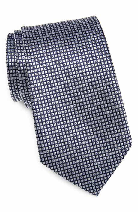 Neat Woven Silk Tie