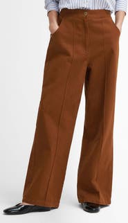 Barbour Allerston High Waist Utility Wide Leg Pants