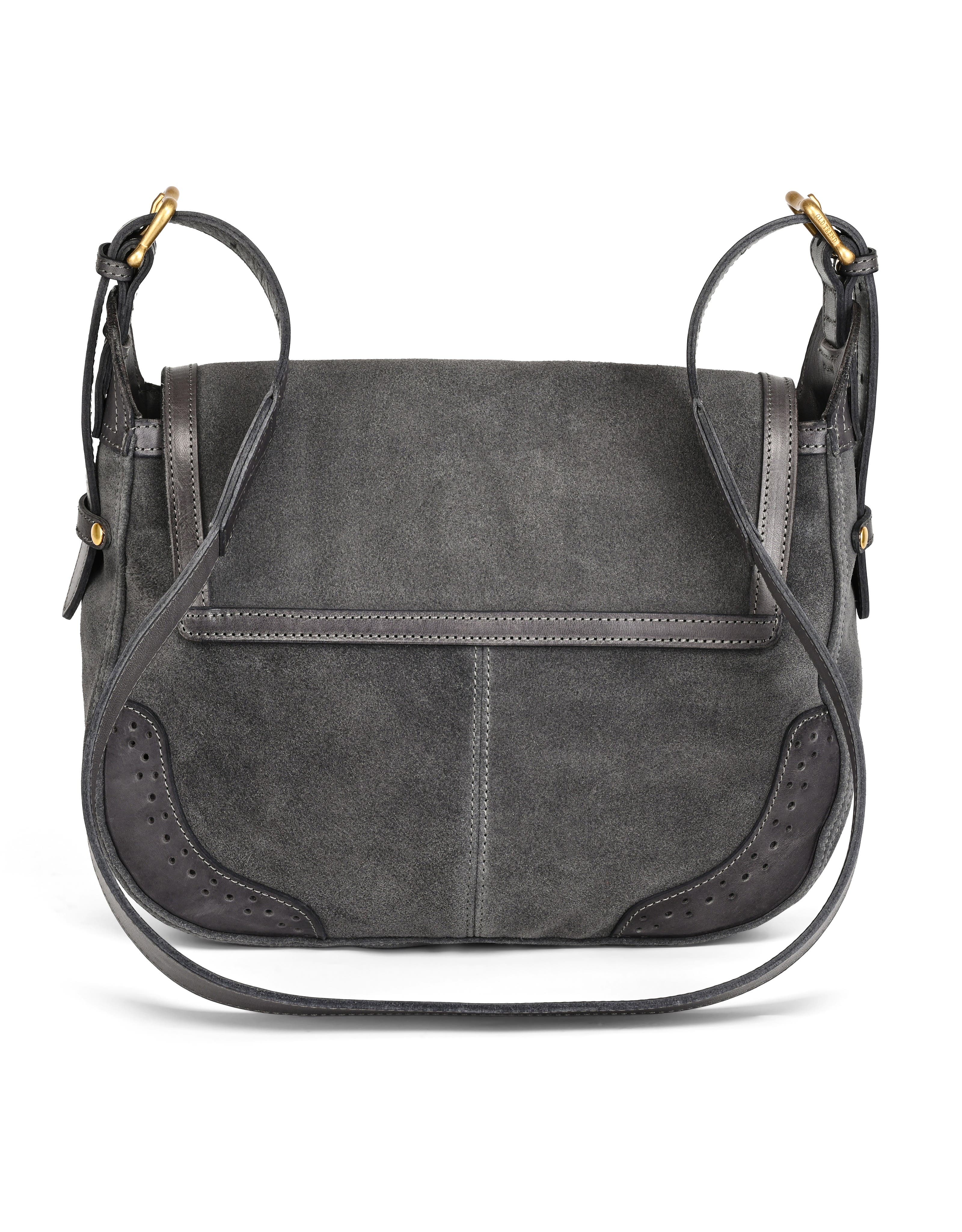 OLD TREND Camellia Genuine Leather Structured Mailbag, Alternate, color, Slate