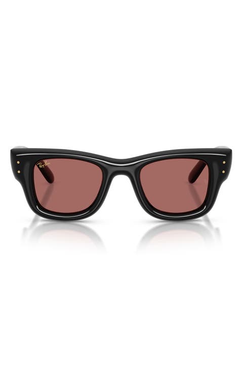 Wayfarer Puffer 50mm Square Sunglasses