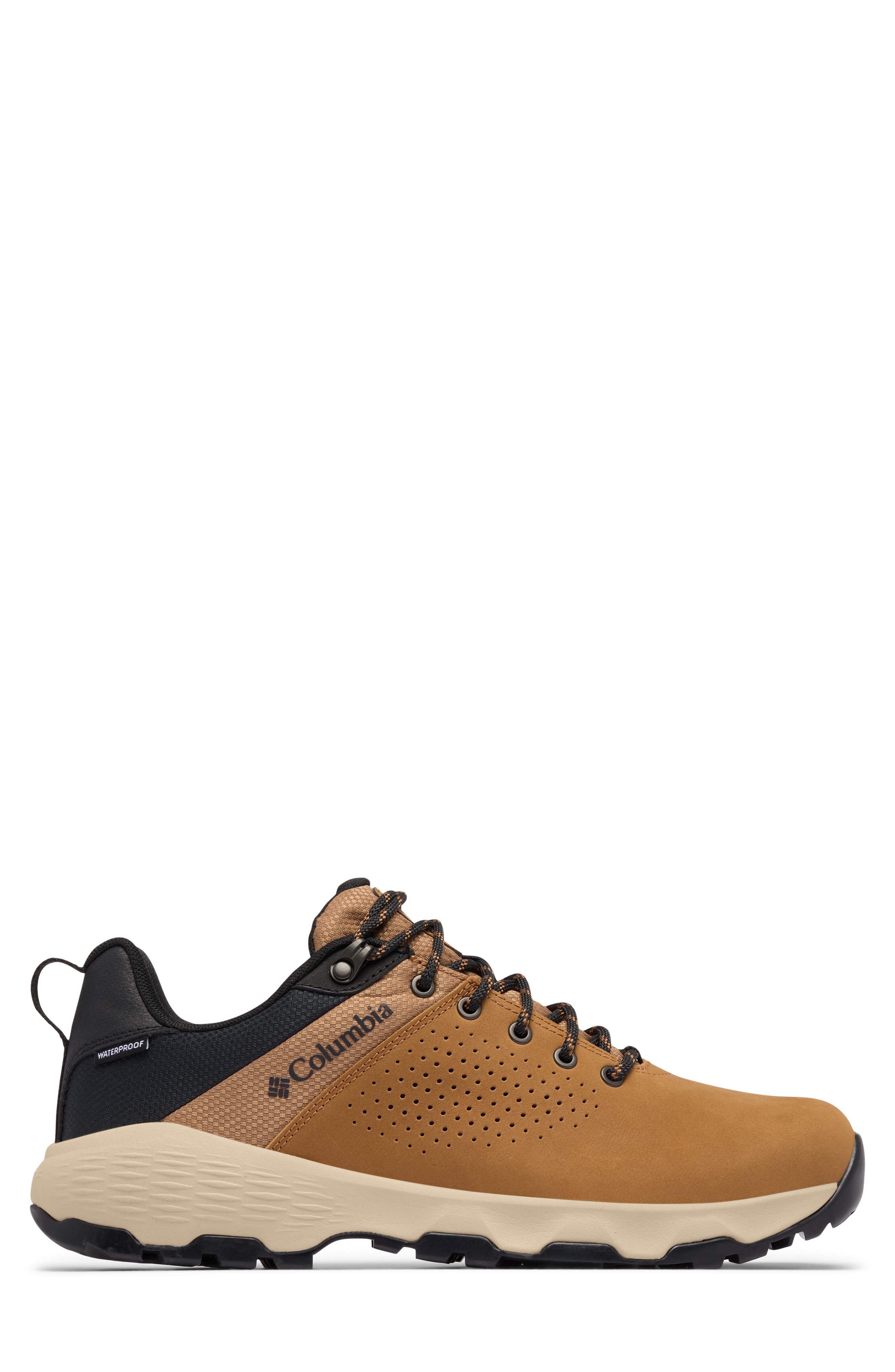 Newton Nimble Waterproof Hiking Sneaker, Alternate, color, ELK/ BLACK