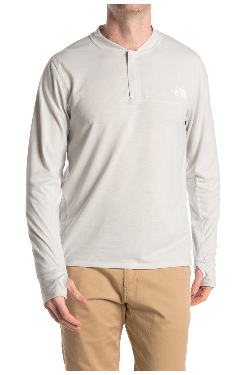 The North Face Long Sleeve Thumbhole Henley, Main, color, 