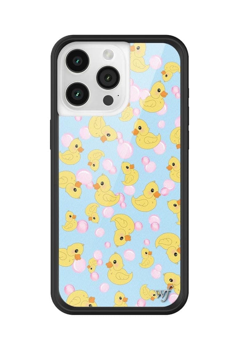 What the Duck iPhone Case, Main, color, Yellow