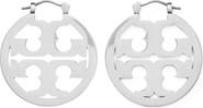 Tory Burch Small Icon Hoop Earrings