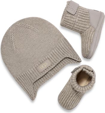Skyler Bootie & Beanie Set