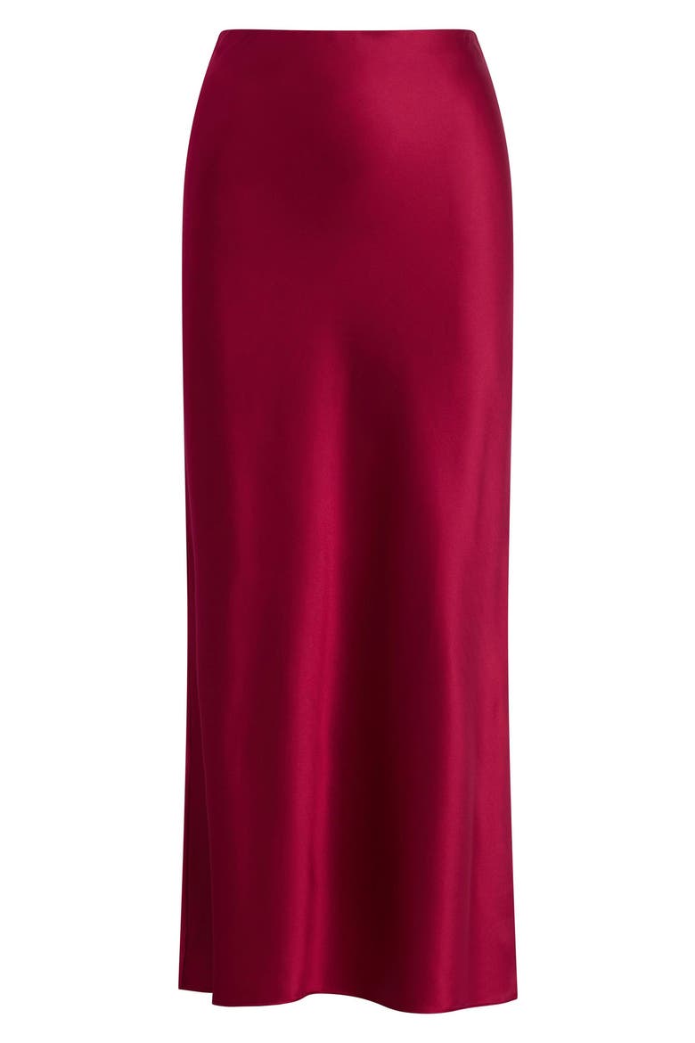 The Petite Favorite Maxi Skirt, Alternate, color, CRANBERRY