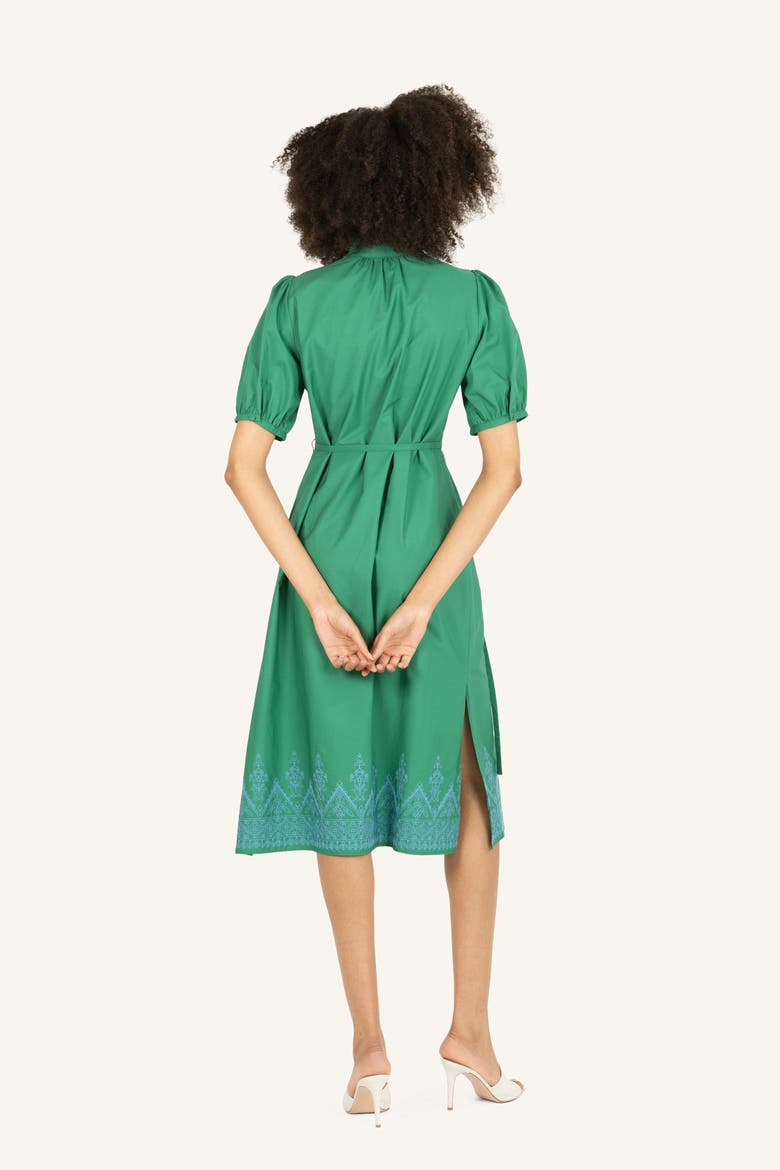 Valerie Dress, Alternate, color, Pine Green