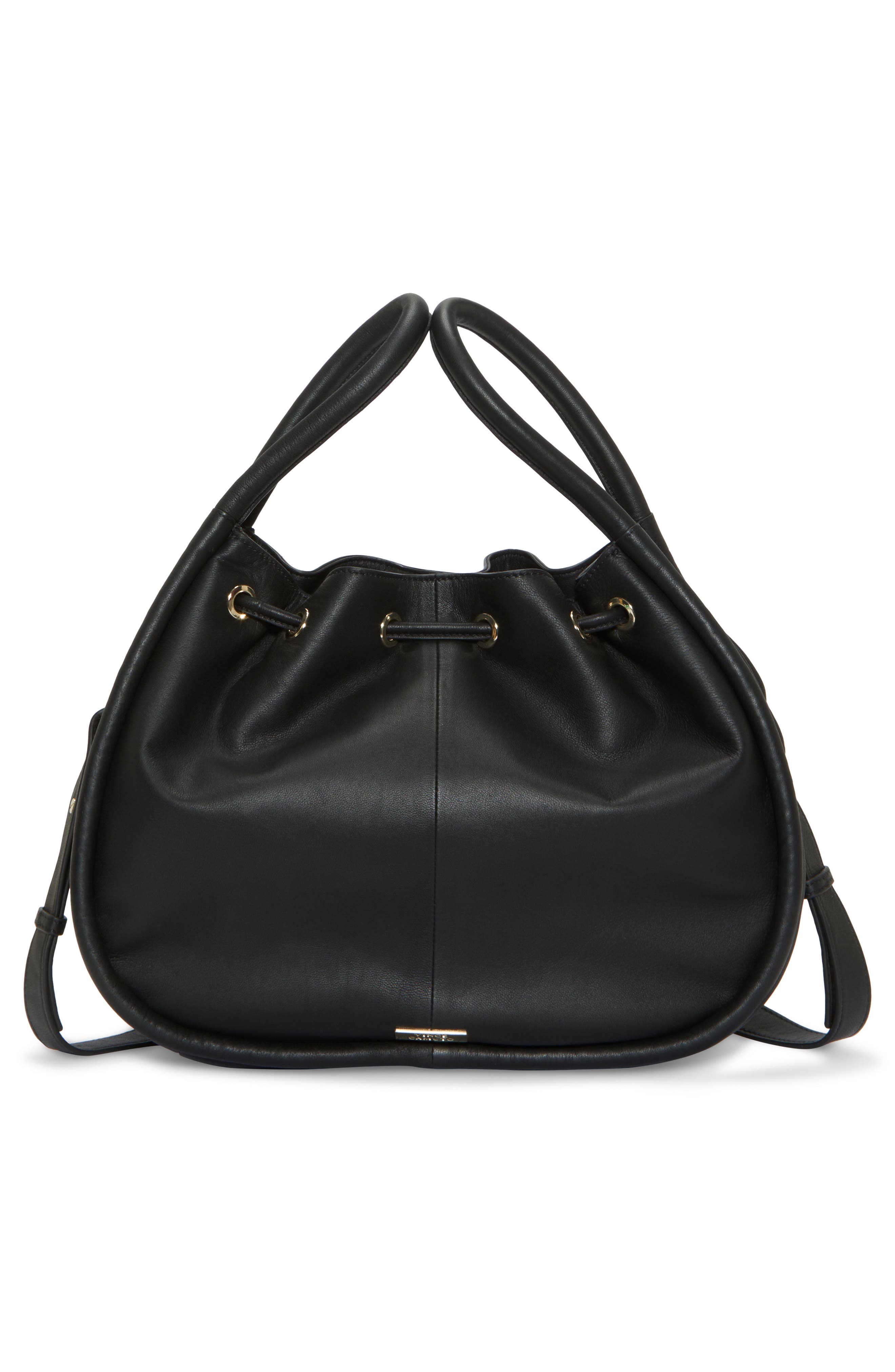 Vince Camuto Faslo Leather Bucket Satchel, Alternate, color, 