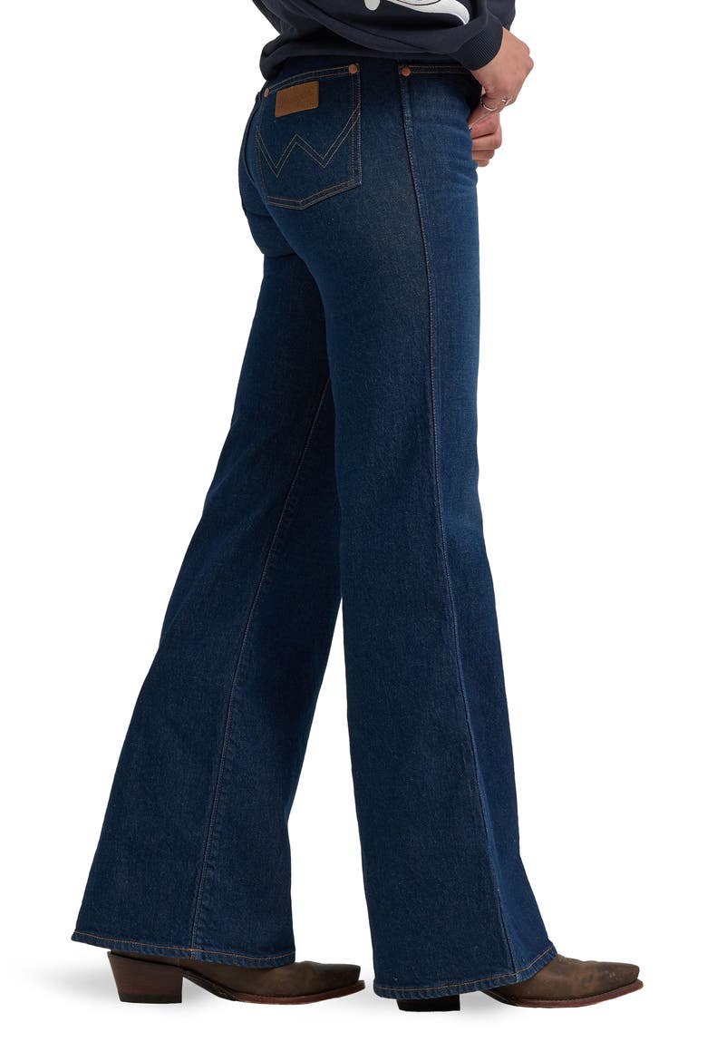 '70s High Rise Flare Jeans, Alternate, color, WHIRLPOOL