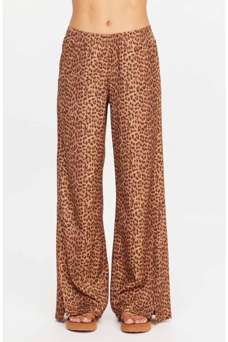 Javan Juliet Wide Leg Pants, Main, color, ANIMAL