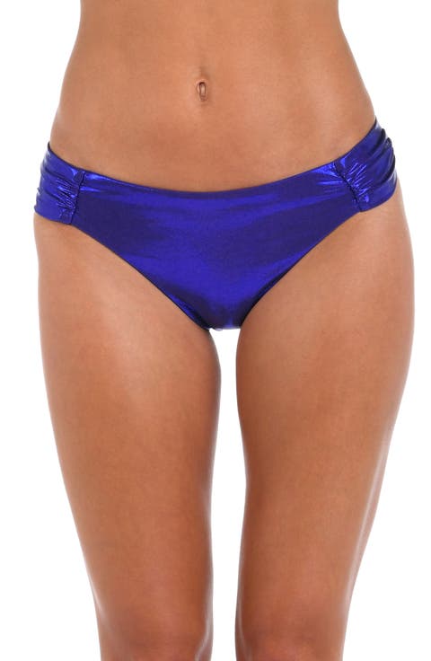 Shirred Side Bikini Bottoms