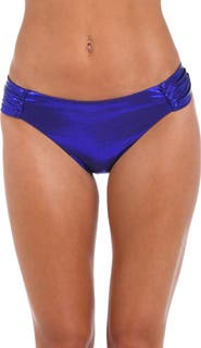Sunshine 79 Shirred Side Bikini Bottoms
