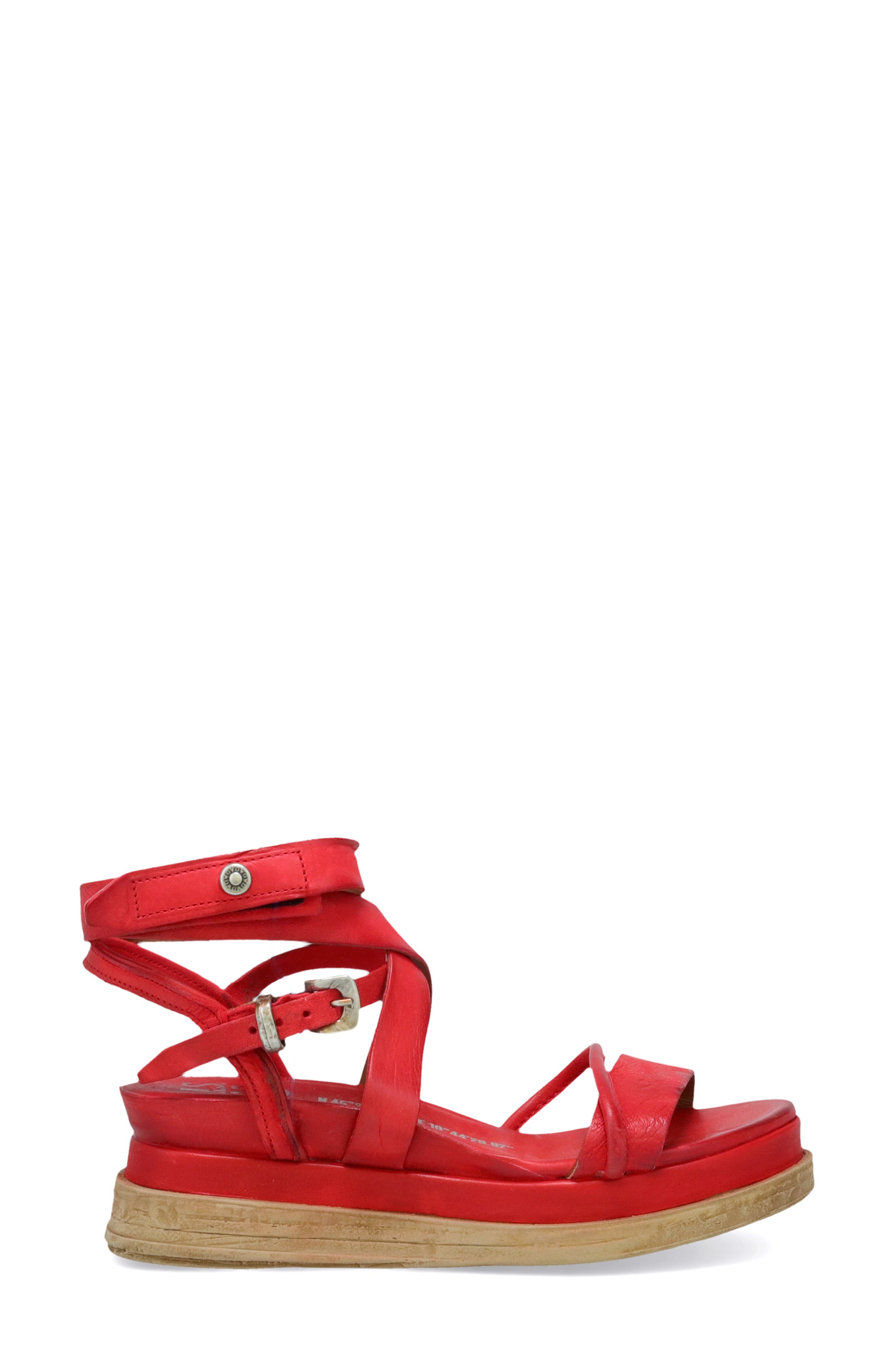 A.S.98 Labo Platform Sandal, Alternate, color, Red