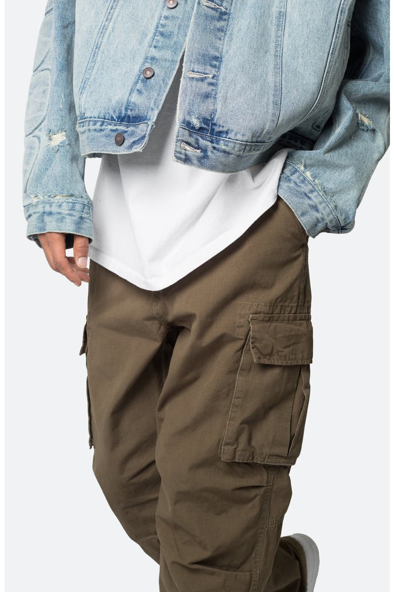 Ultra Baggy Cotton Cargo Pants, Alternate, color, OLIVE