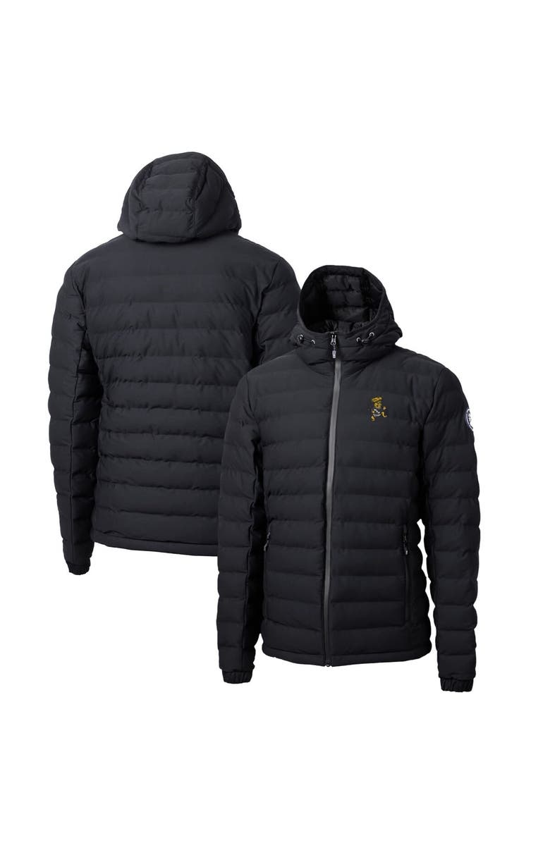 Cutter & Buck Men's Cutter & Buck Black Wichita State Shockers Mission Ridge Repreve Eco Insulated Puffer Full-Zip Jacket, Main, color, 