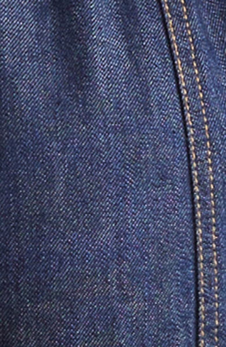 Zimmermann Kindred Spirit Belted Denim Midi Dress, Alternate, color, Harbour Blue