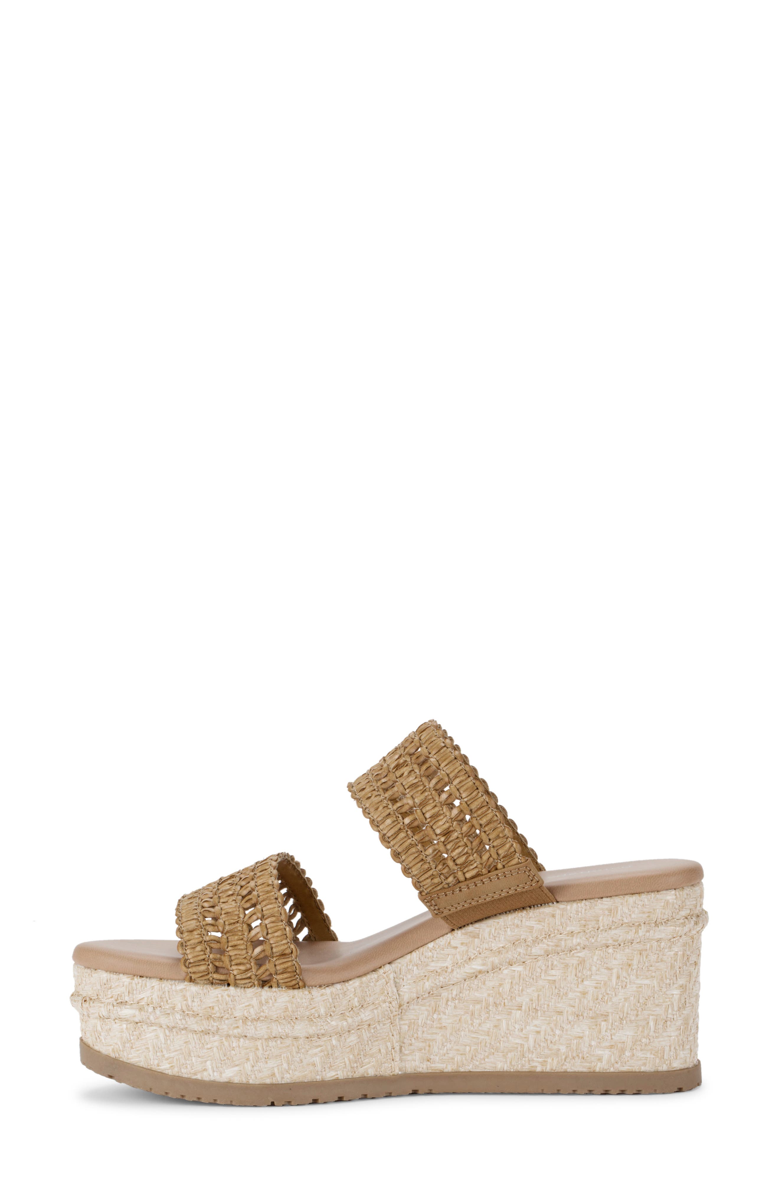 BARETRAPS Sophie Wedge Sandal, Alternate, color, Caramel