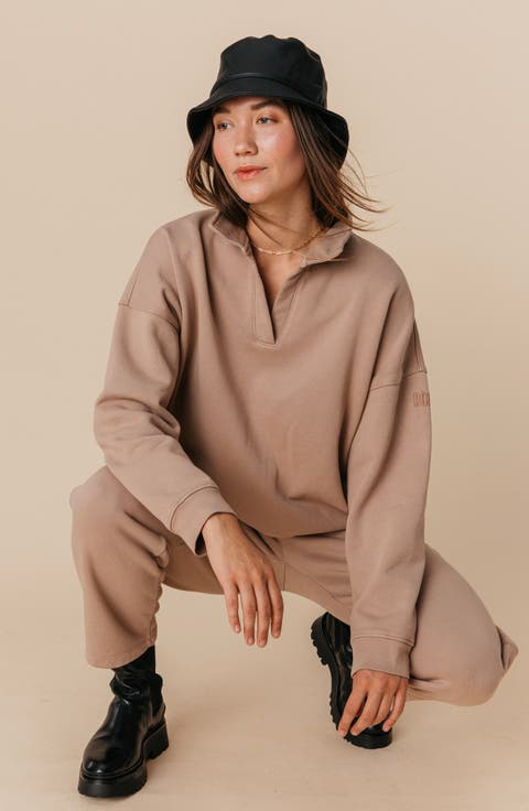 Organic Cotton Teddy Polo Crew