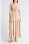 Smocked Sleeveless Maxi Dress