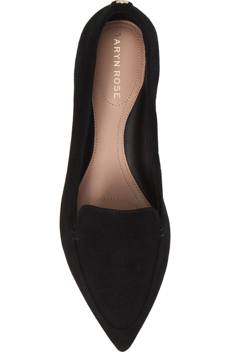 Taryn Rose Faye Pointy Toe Loafer, Alternate, color,