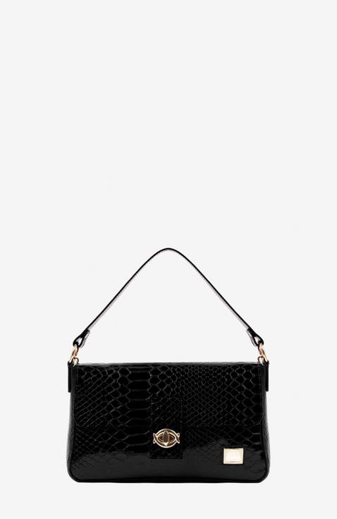 Gallop 515 Patent Leather Handbag