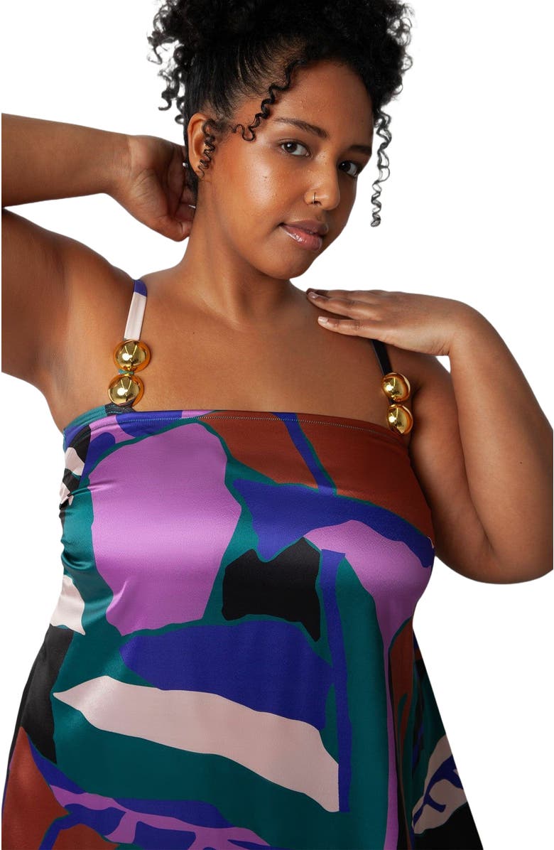 Villa Fresca Halle Dress Cover Up, Alternate, color, Lush