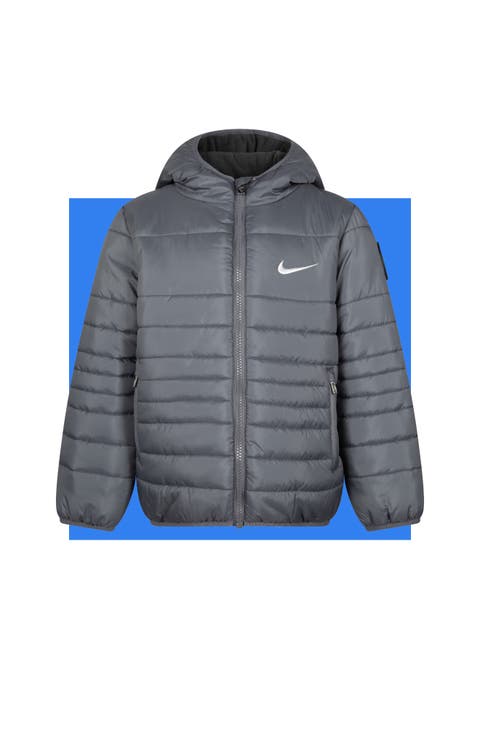Kids' Midweight Hooded Puffer Jacket