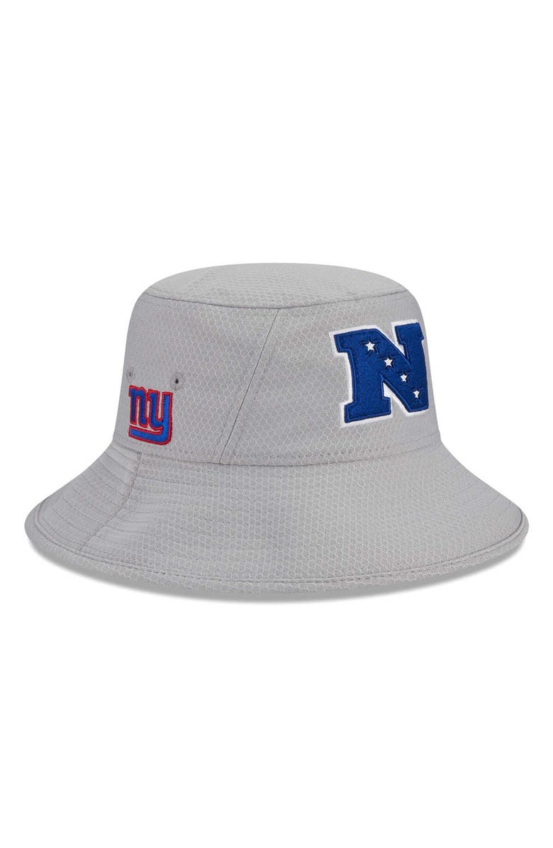 New Era Men's New Era Gray New York Giants 2024 Pro Bowl Bucket Hat, Alternate, color,