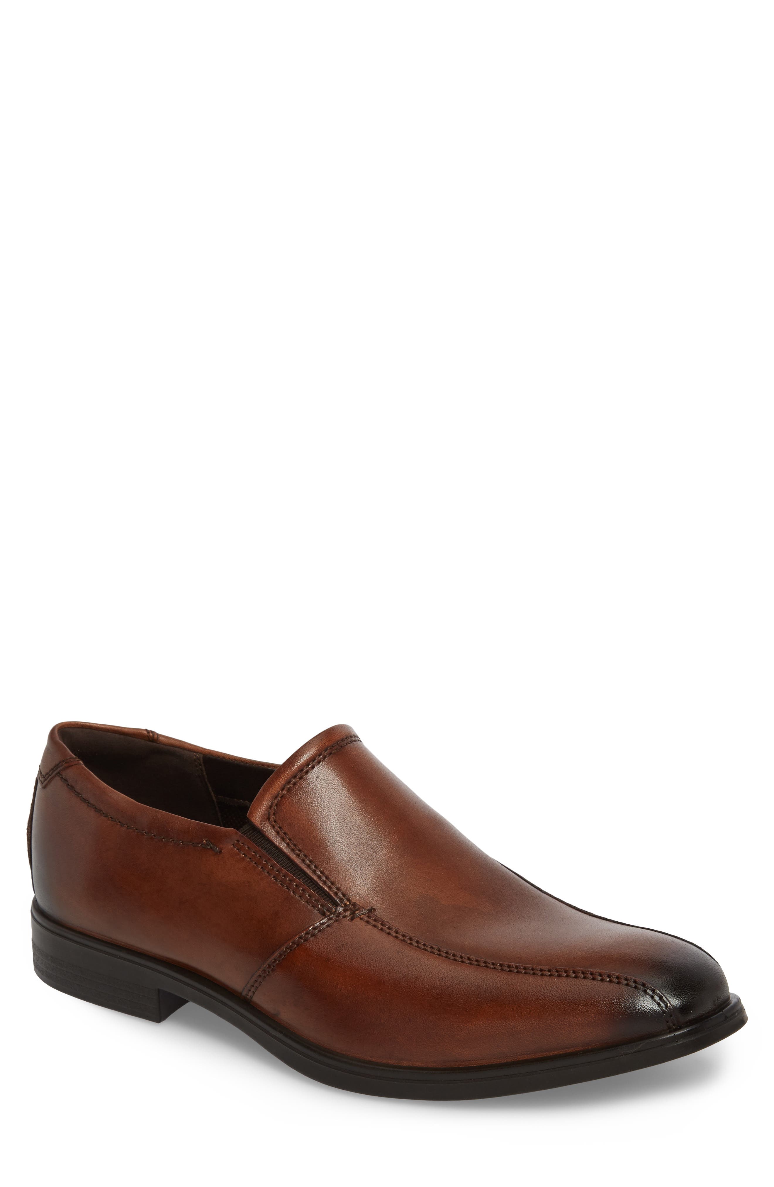 Melbourne Venetian Loafer, Alternate, color, AMBER LEATHER