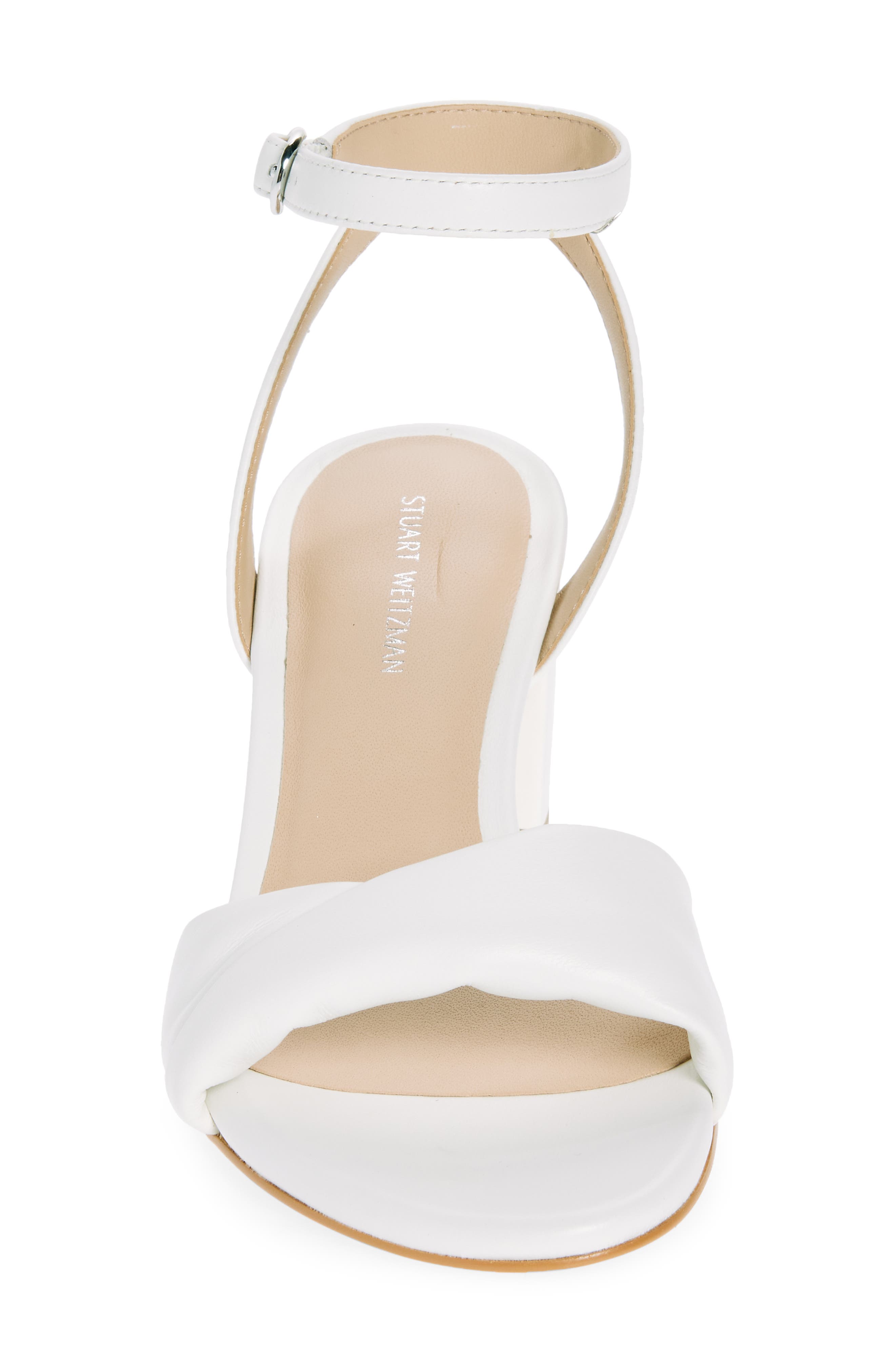 Everly Block Heel Sandal, Alternate, color, WHITE