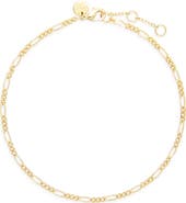 Brook and York Lennon Figaro Chain Anklet