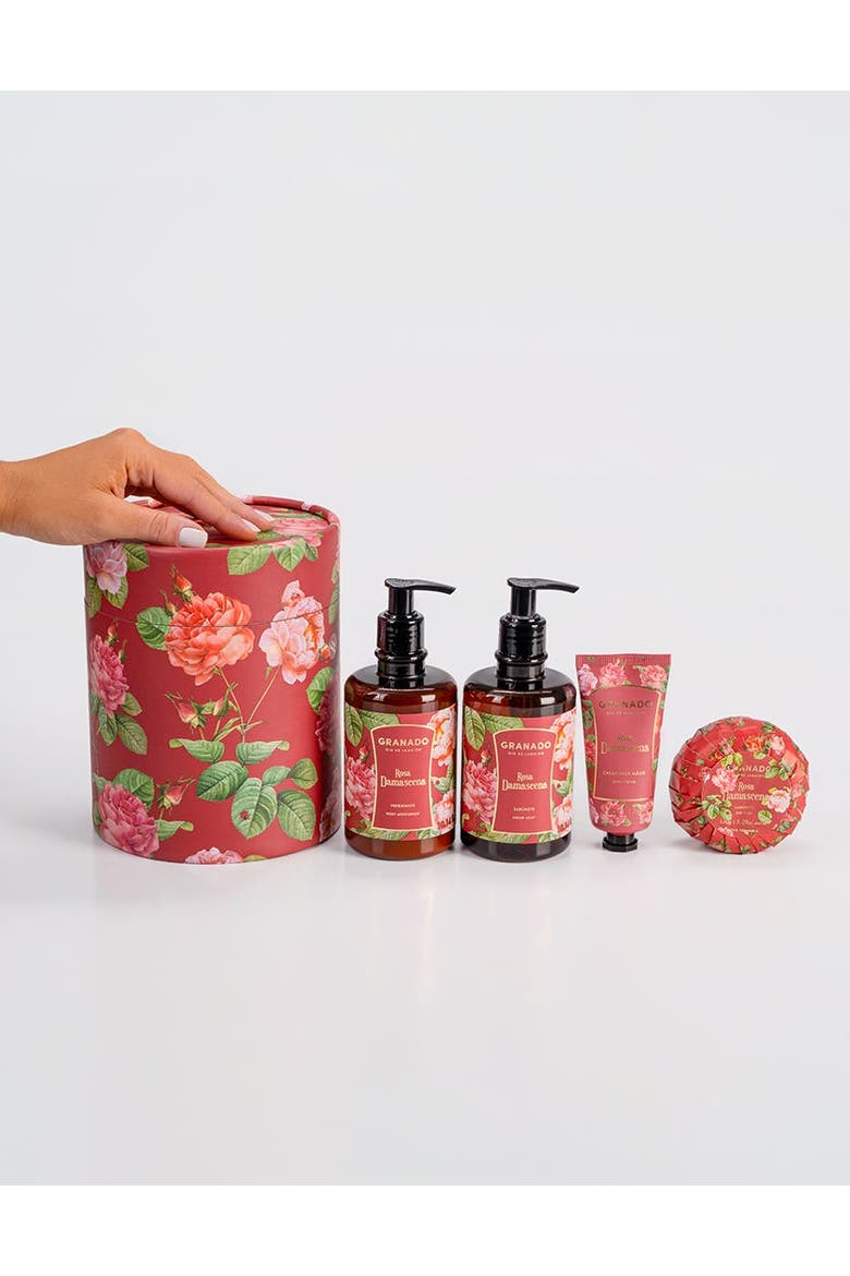 Rosa Damascena Paper Box Kit, Alternate, color, Clear