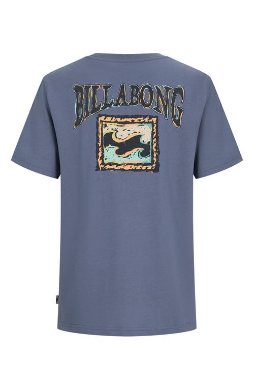 Billabong Kids' Retrograde Short Sleeve Graphic T-shirt In Blue