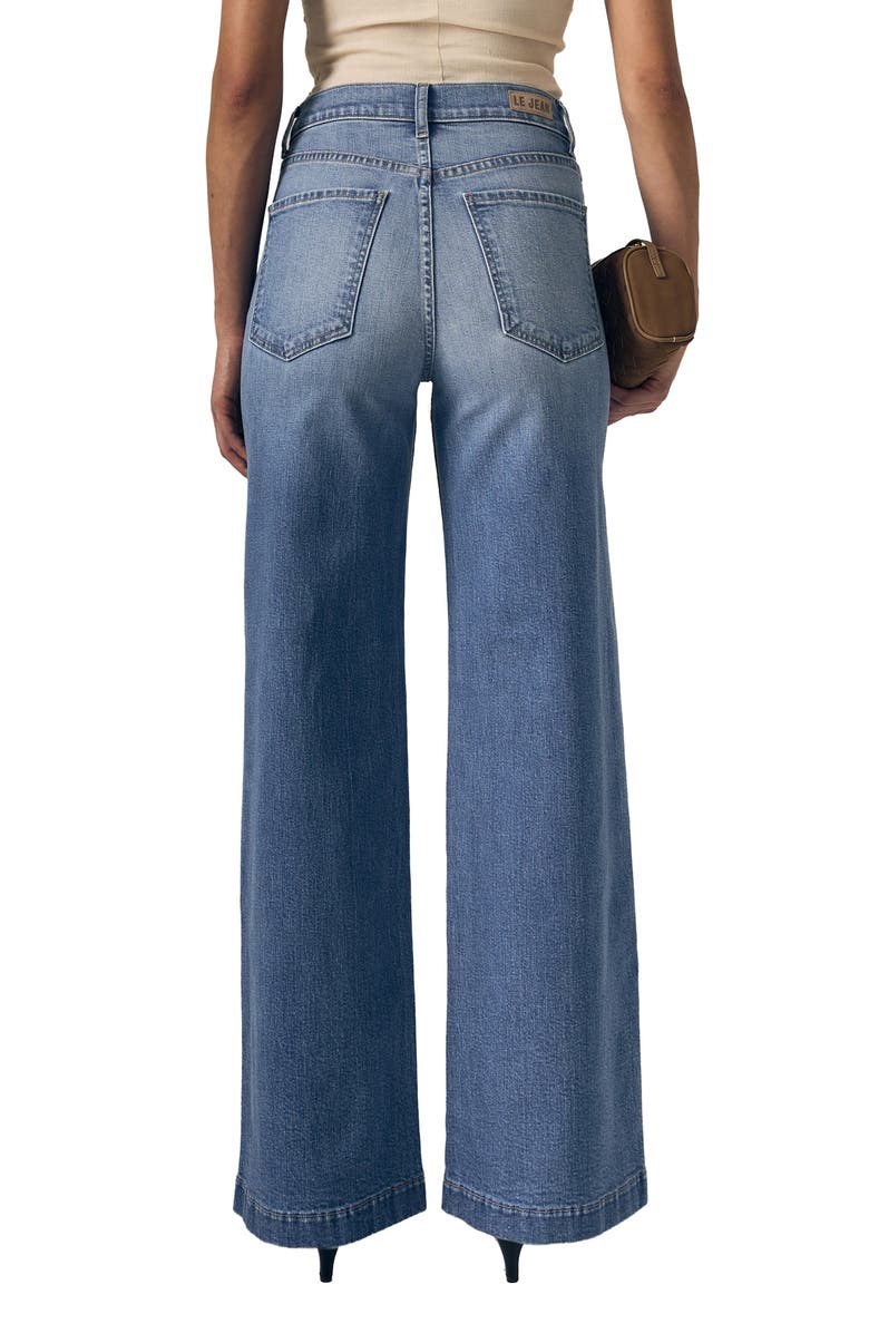 LE JEAN Georgia Patch Pocket Wide Leg Jeans, Alternate, color, Hidden Gem