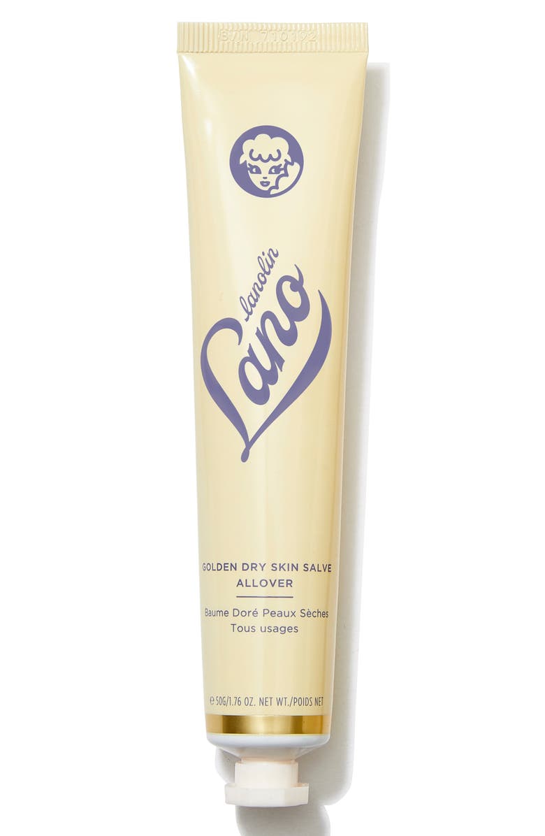 Lanolips All-Over Golden Dry Skin Salve, Main, color, 